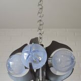 Vintage Pendant Light Murano Lamp Mazzega Style Light Fixture Sputnik
