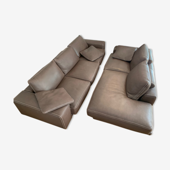 Sofa 5 places and meridian RocheBobois - Private Collection