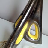 Pied de lampe vintage en céramique