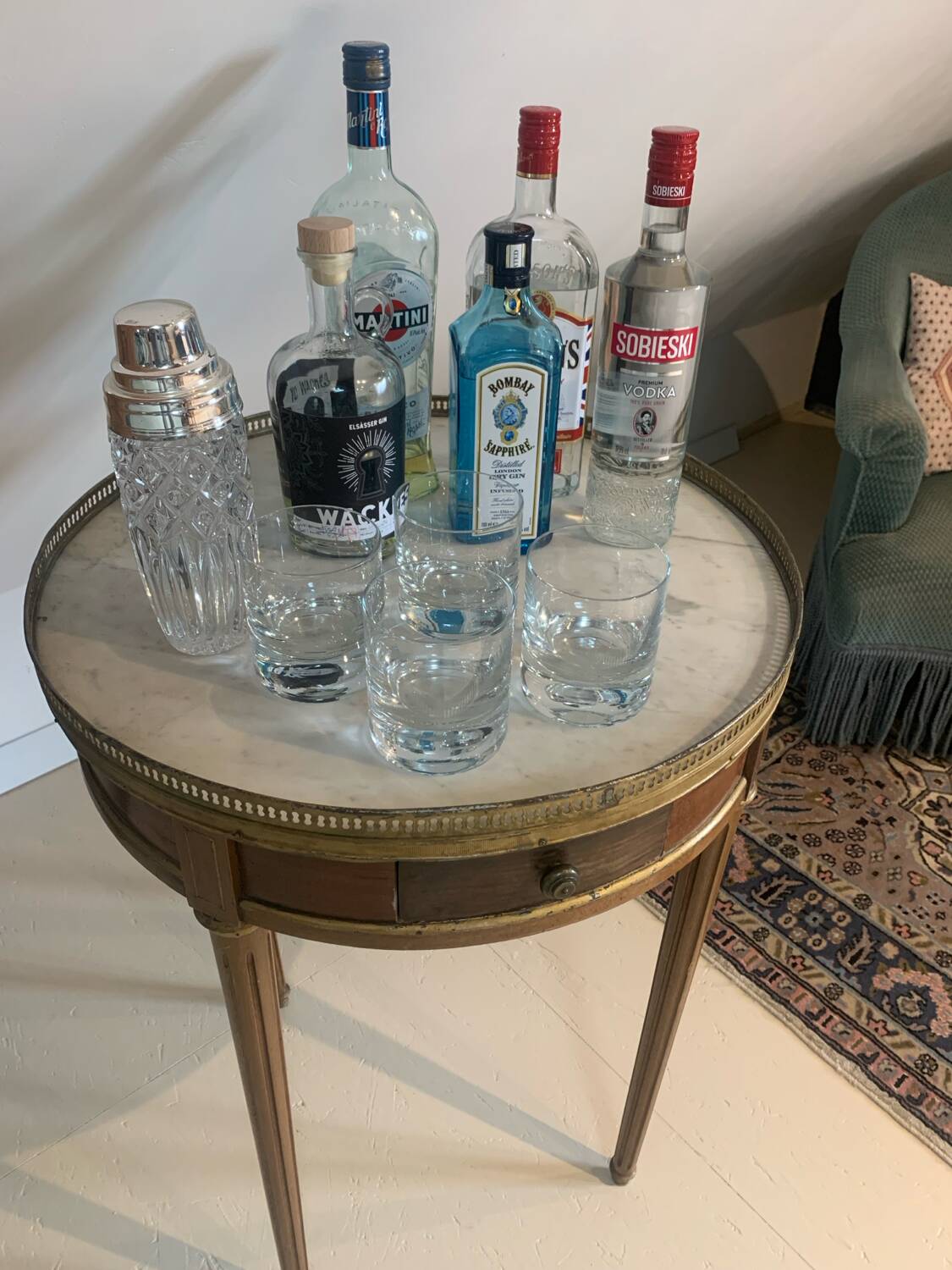 Napoleon III side table