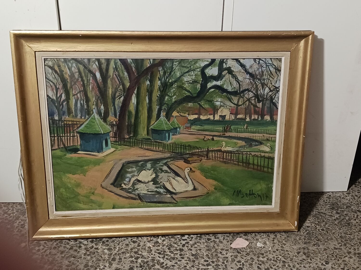 Oil on canvas by Marcelle Botton