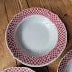 Lot n°2 Six soup plates FB85 Badonviller