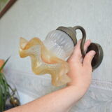 Pair of tulip appliques