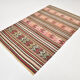 4x7 Kilim Vintage Rug, 138x218Cm