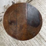 19th century oak pedestal console