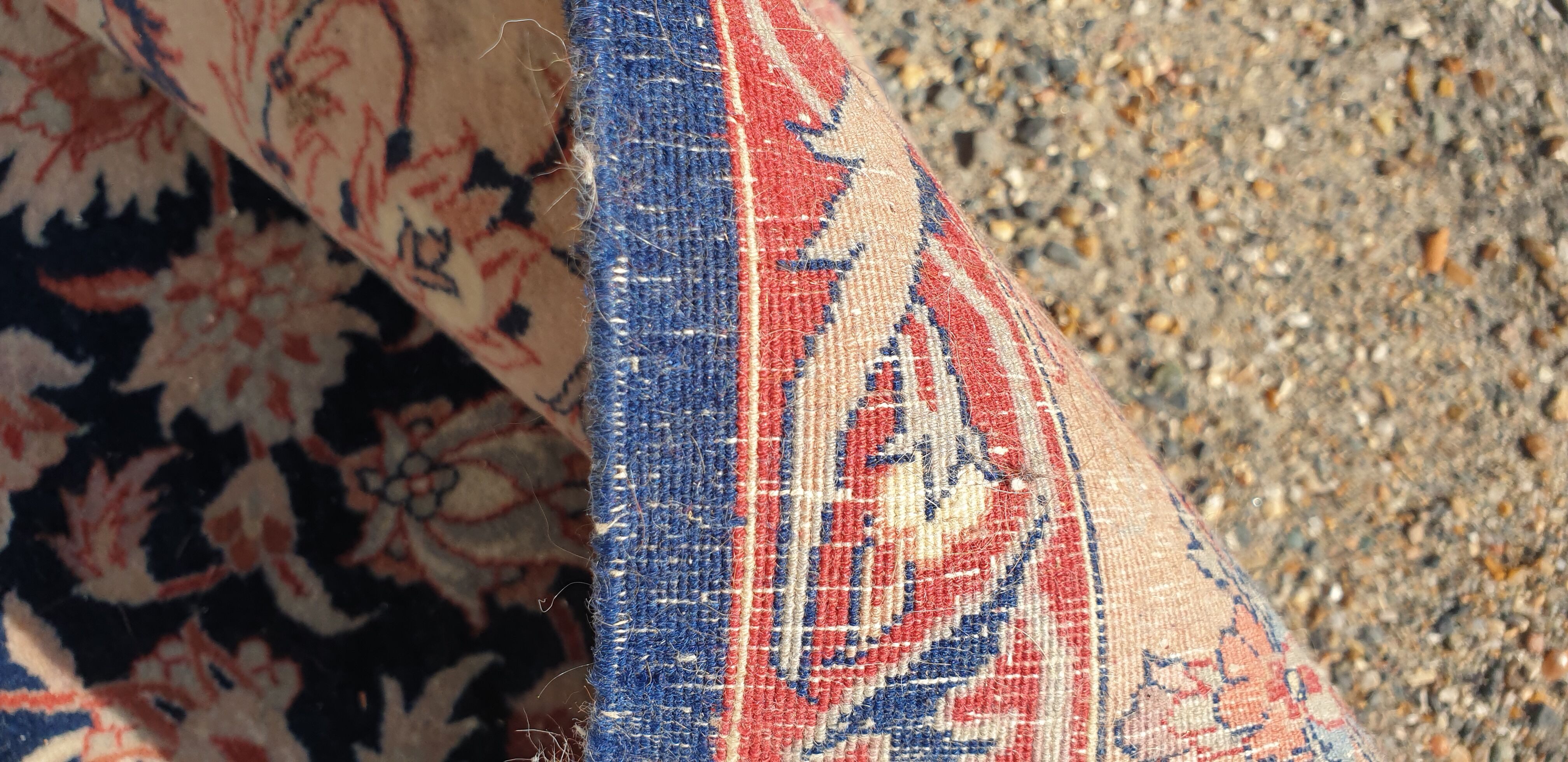 Persian carpet isfahan silk wool