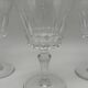 10 Verres Baccarat, Model Picadilly, France, verres à pied en cristal