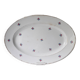 Oval Luneville porcelain dish (32.5x22.5cm) A1