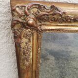 Miroir ancien de cheminée