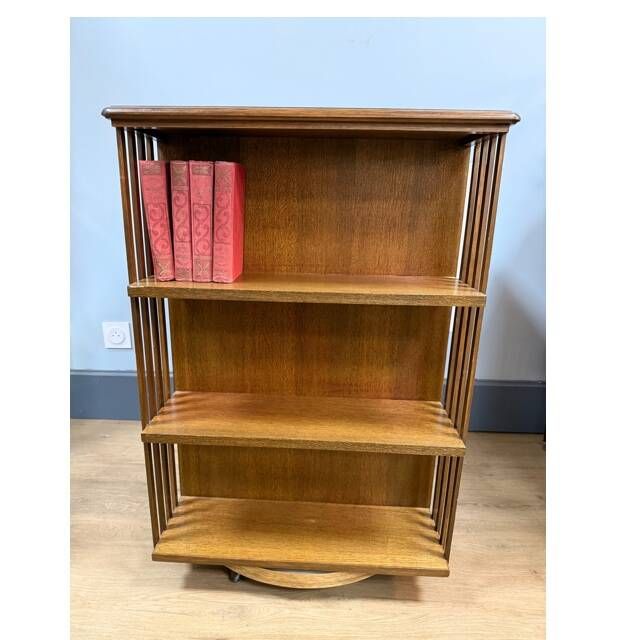Bibliothèque tournante des années 70