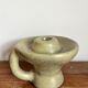 Stoneware candlestick