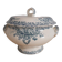 Soup or vegetable bowl St Amand iron earth model "dovecote"