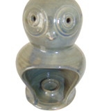 Candlestick gres zoomorph bird
