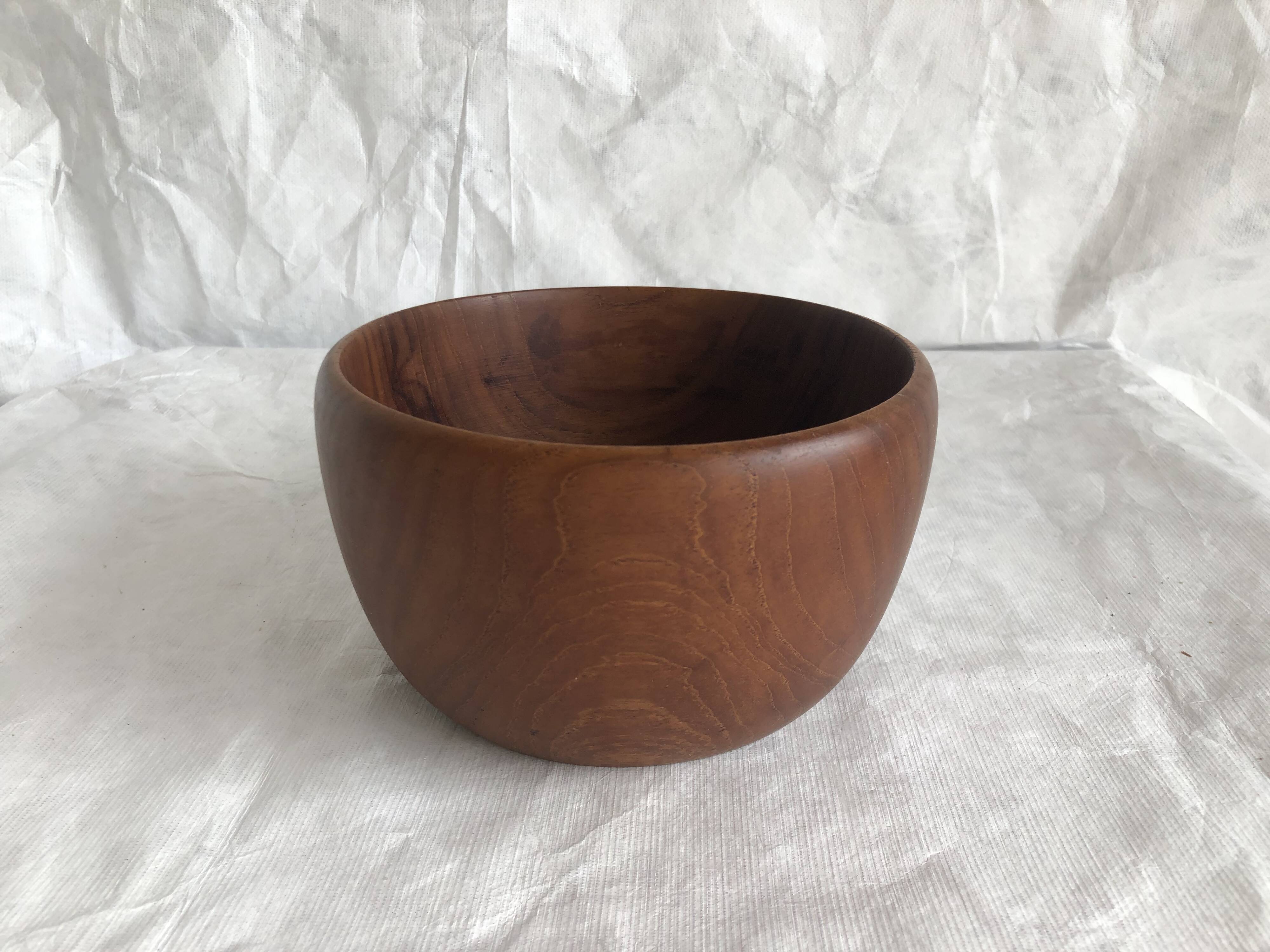 Vintage Scandinavian teak bowl