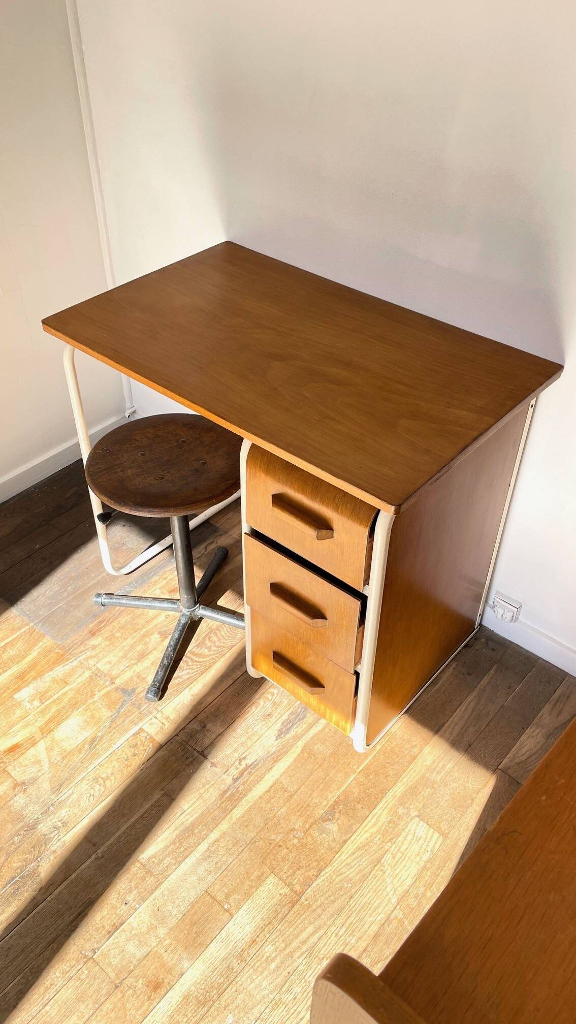 Bureau enfant façon jaques hitier vintage