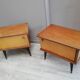Set of 2 bedside tables