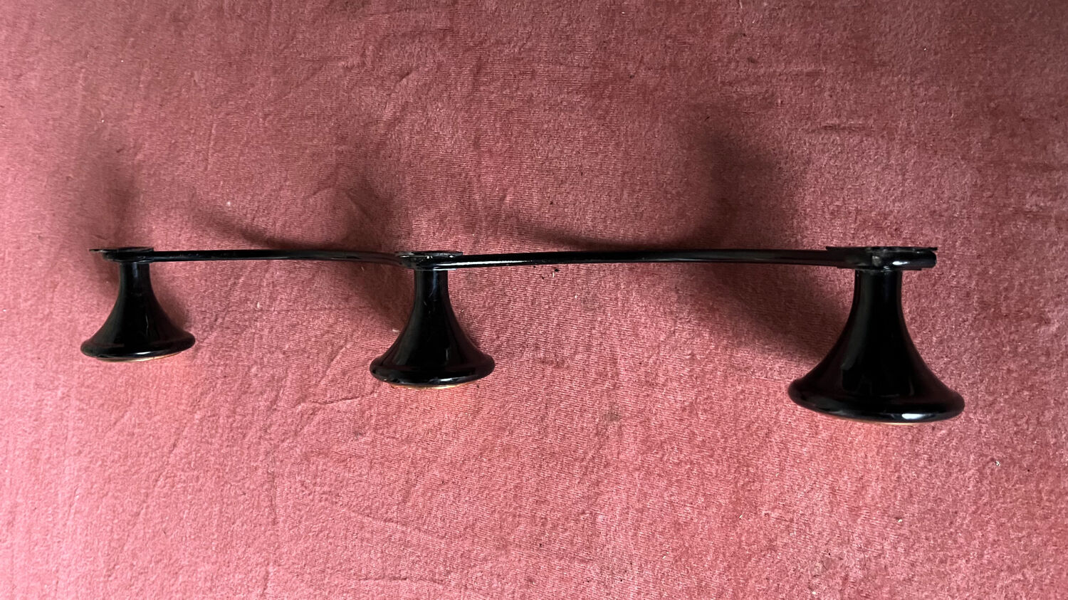 Hook 3 balls vintage copper