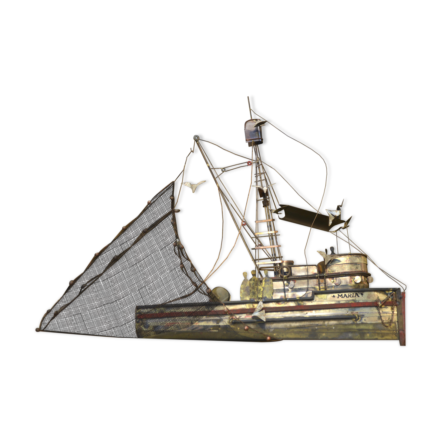 Brass Boat 1995 by Curtis Gere