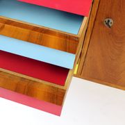 Tall Mid Century Sideboard, Czechoslovakia 1960s