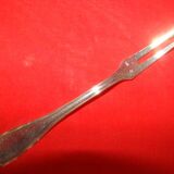 12 silver-plated snail forks with case