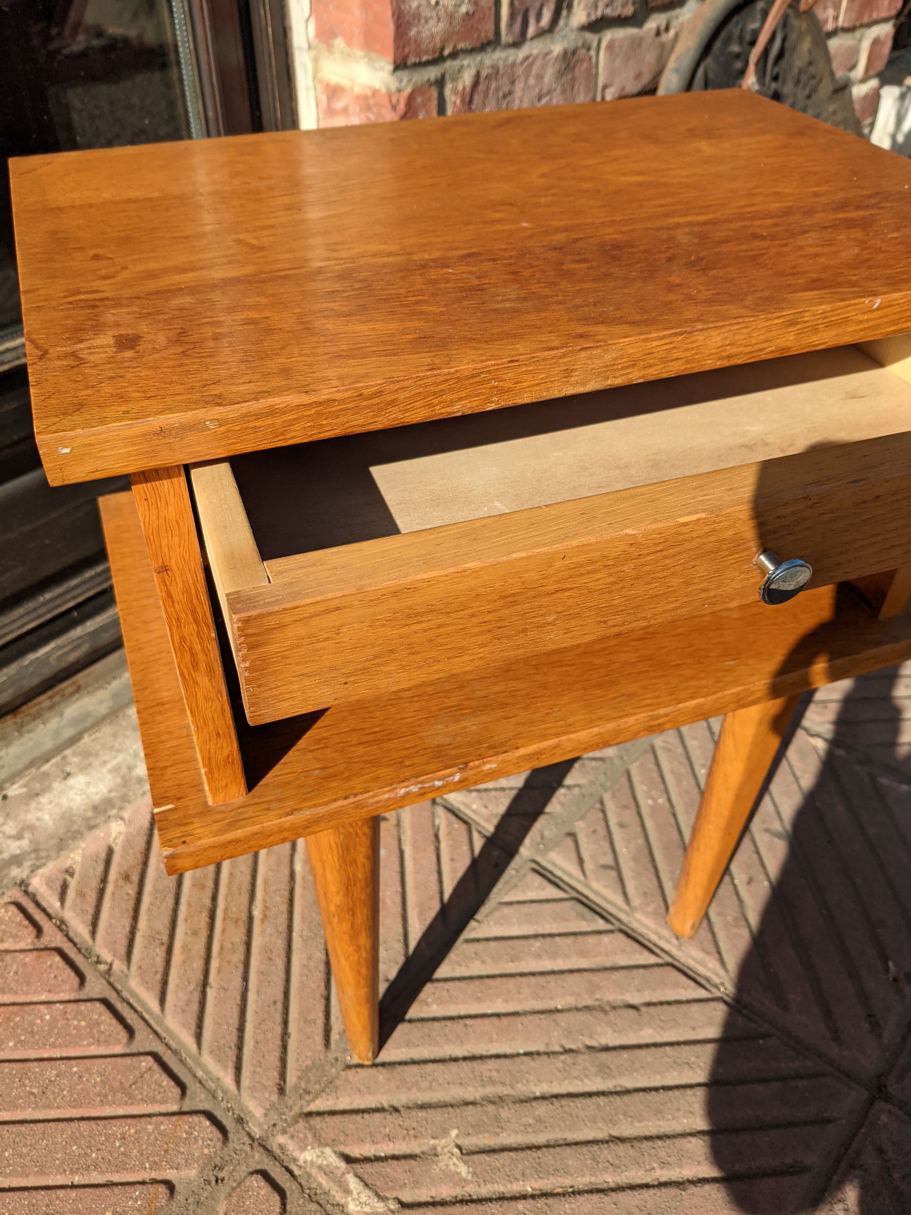 Vintage bedside