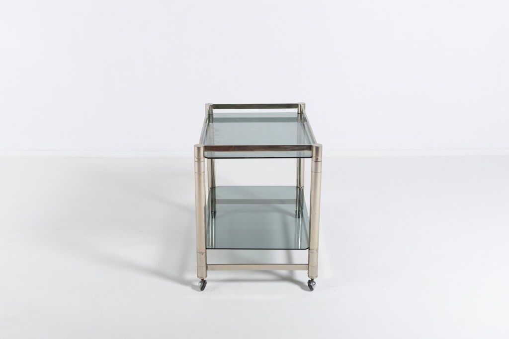 Italian chrome-plated steel service, 1970s