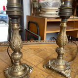 Brass lamp legs