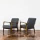Vintage armchairs by BFM, Poland, 1960s, set of 2