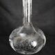 9 crystal white wine glasses from St. Louis model Cléo and their decanter.