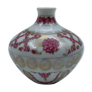 Vase porcelaine paris - floral