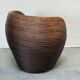 Organic Rattan Lounge Chair Attributed to Gabriella Crespi