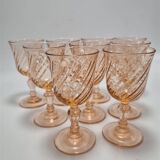 Set of 9 Rosaline mini glasses