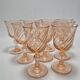 Set of 9 Rosaline mini glasses