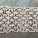 Azilal white Berber rug - 220 x 96 cm.