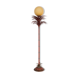 Vintage palm tree floor lamp
