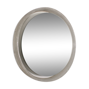 Miroir rond lumineux en plexiglass
