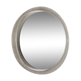 Bright round mirror in plexiglass