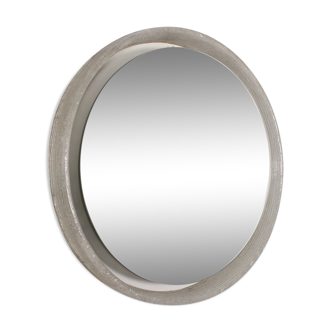 Miroir rond lumineux en plexiglass