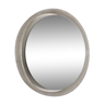 Bright round mirror in plexiglass