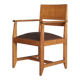 Oak Armchair by Henk Wouda for H. Pander & Zn., 1930s