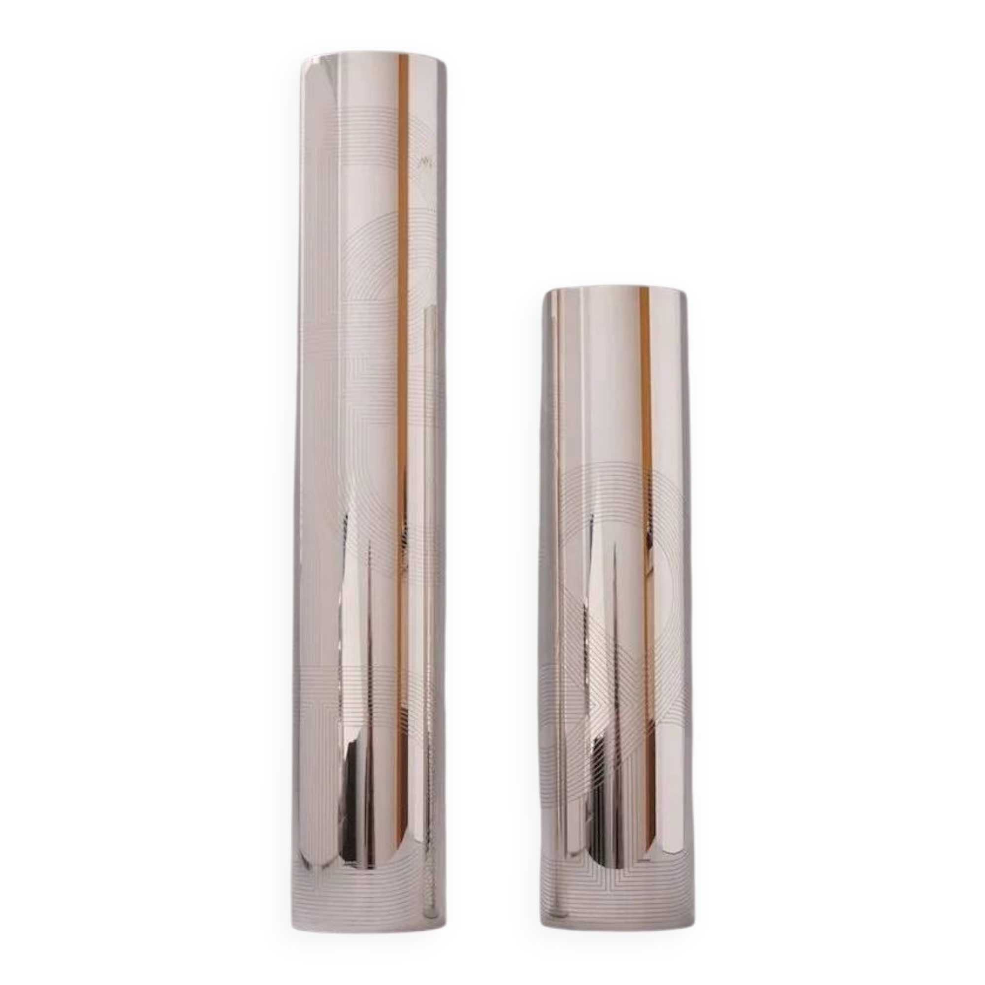 Vase Chaîne d'Ancre par Hermès Paris lot de 2
