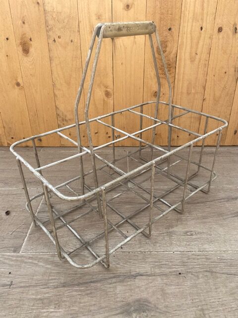 Porte bouteilles caddie, vintage année 60