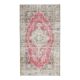 Vintage Turkish Oushak Handmade Wool Cotton Red Area Rug  111x199