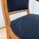 Biedermeier Armchair in Walnut & Black Boucle, South Germany, 1835