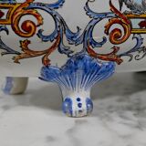 Gien earthenware planter, renaissance style – early twentieth century