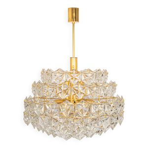 Lustre, laiton et verre