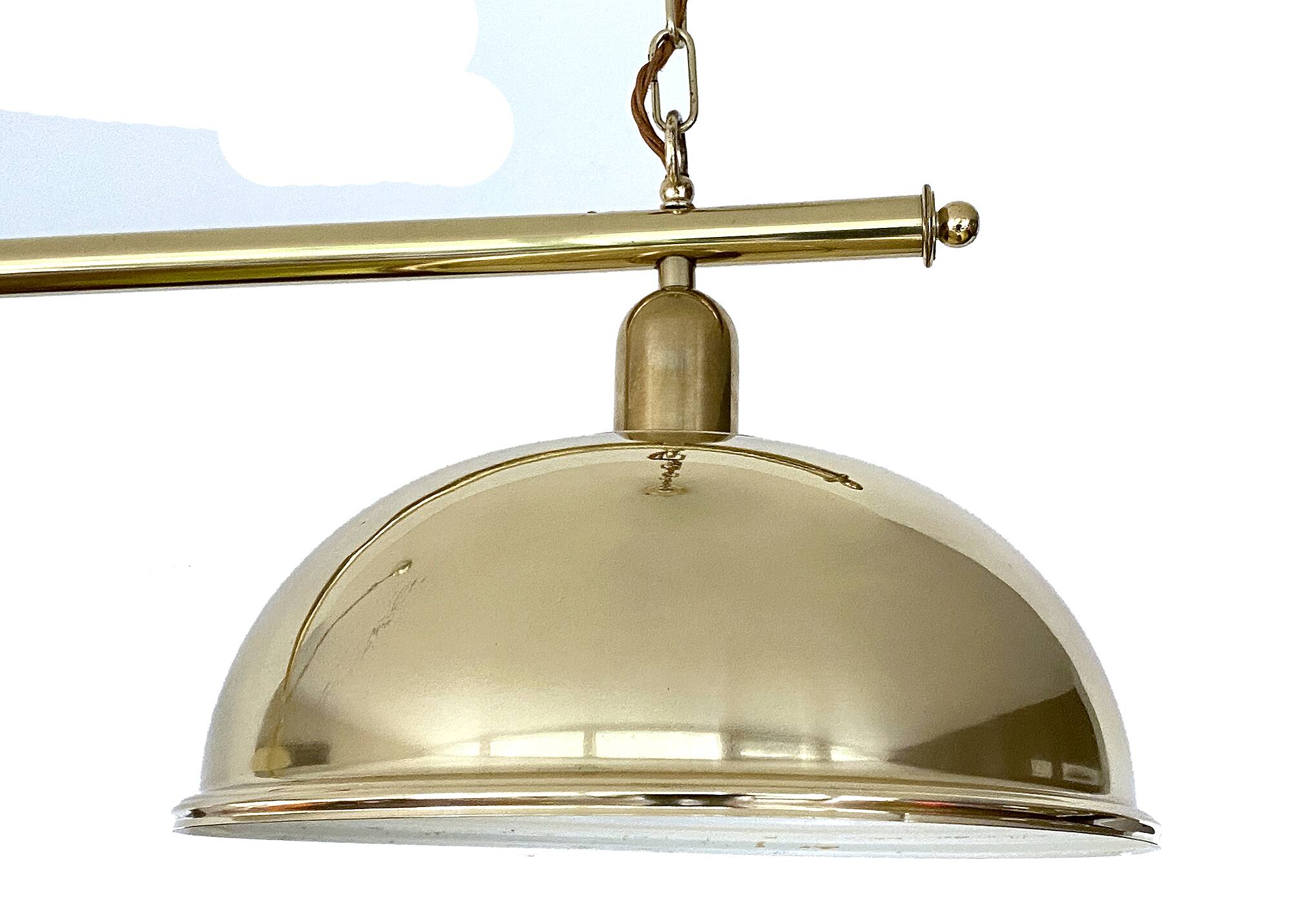 Very Large Vintage Pendant Light