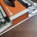 Olympia traveller orange luxury typewriter