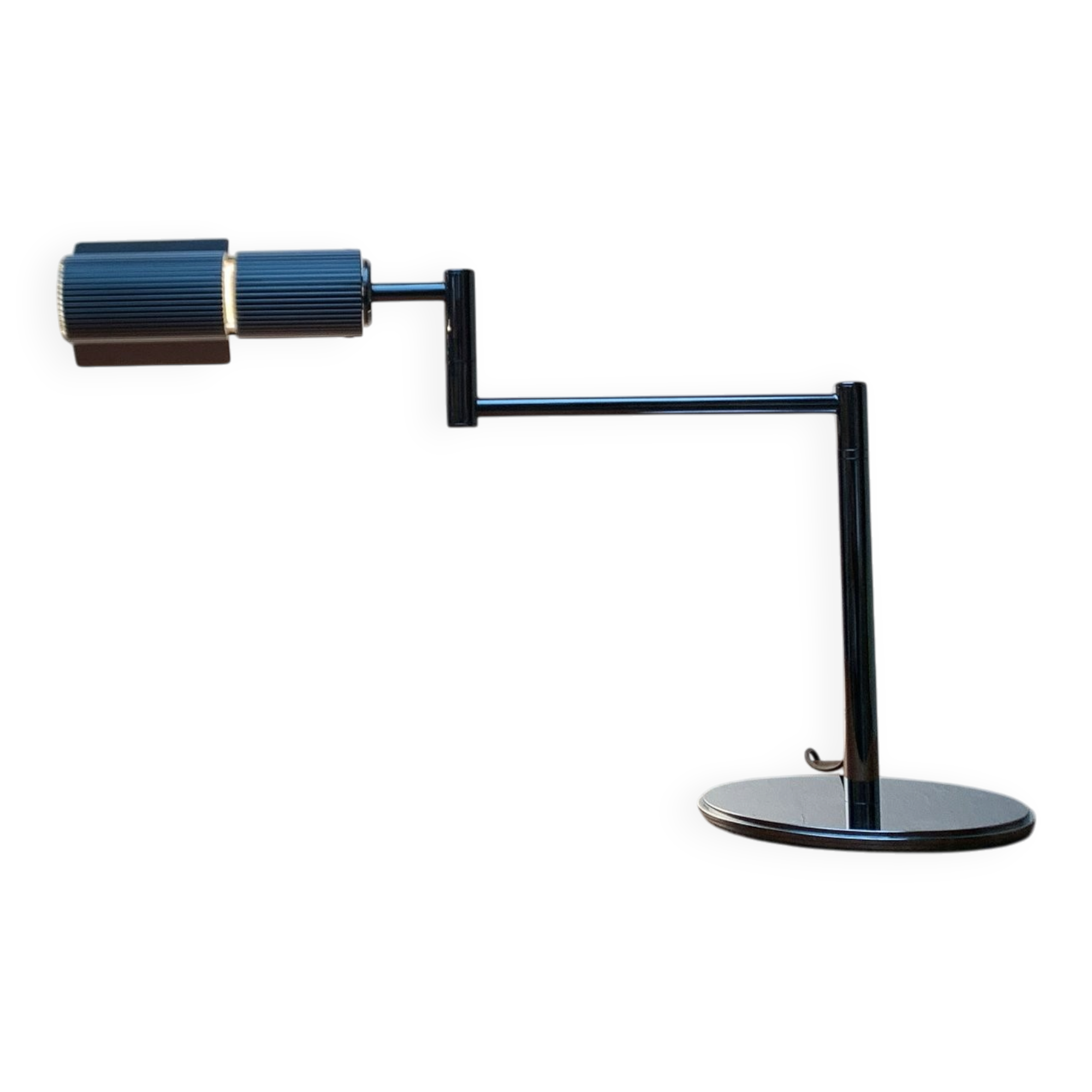 Lampe de table Haloprofil de l'ère spatiale vintage par V. Frauenknecht pour Swisslamps International, années 1970
