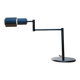 Lampe de table Haloprofil de l'ère spatiale vintage par V. Frauenknecht pour Swisslamps International, années 1970